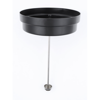 Ketel Air Dinding Ganda Komersial untuk Katering, Kapasitas 50 Cangkir Kopi, Pemanas Air 50 Liter, Bahan Stainless Steel