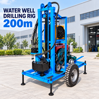 Foreuse de Puits d'Eau 200m Compacte Personnalisable Garantie 1 An pour Alimentation en Eau Rurale