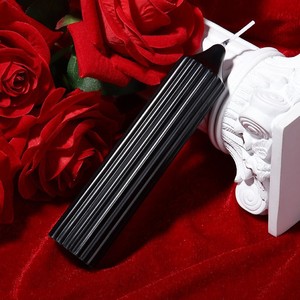 Soy Wax <b>Candle</b> Rectangular Black Dripless Low Temperature Aromatherapy Valentine'S Day Gift - Product Image 1