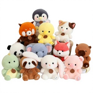 Giocattoli per Distributori Automatici all'Ingrosso: Orsacchiotto <span class=keywords><strong>Panda</strong></span> Marrone in Peluche, Decorazione per la Casa, Regalo - Profumato e Morbido, Imbottitura in Cotone PP e Poliestere - Product Image 1