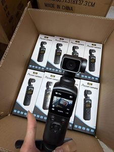 กล้องถ่ายวิดีโอแบบพกพา HJD05 ความละเอียด 4K พร้อมระบบติดตามใบหน้า สำหรับการเดินทางและถ่ายวิดีโอบล็อกกลางแจ้ง กล้องพกพาแบบแพน-ทิลท์ - Product Image 2