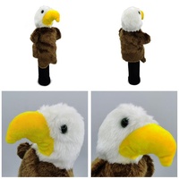 Housses de protection personnalisables pour clubs de golf, motif kangourou, en peluche polyester, pour têtes de clubs, et housses de protection pour clubs de golf en forme de pattes de poulet