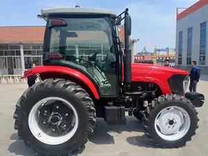 Tracteur agricole LUTIAN 80hp 90hp 100hp 4WD à prix réduit avec tracteur à livraison rapide avec accessoires à vendre