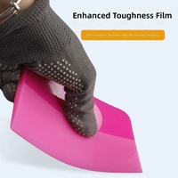 Spatule souple en TPU pour film de protection transparent (PPF) 6,5x7,5CM – Outil d'installation en caoutchouc pour covering automobile