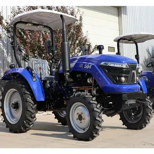 4wd 4x4 50hp tarım traktörleri tarım tarım makineleri ucuz çiftlik dizel traktör satılık küçük bahçe traktörü yeke ile