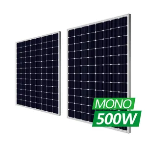 Single Solar panel Mono 500W 48V Heimgebrauch