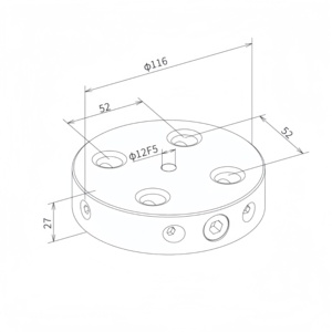 Manguito de recepción para orificios ciegos para sistema de posicionamiento y bloqueo <span class=keywords><strong>Jergens</strong></span>, superficie de 0.3mm, 3A-700001 - Product Image 5