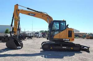 Oferta Especial: Excavadora de Orugas SY155U con Motor y Caja de Cambios de Alta Eficiencia, Cucharón de 0.63m, Potencia de 92KW, 1 Año de Garantía, Precio Económico, Excelente Estado - Product Image 4