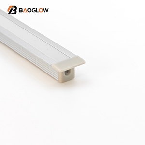 Nouveau profilé en aluminium extrudé à profil bas 8*9 moderne et personnalisé pour éclairage LED, montage en surface, plafond, mur, sol - Product Image 5
