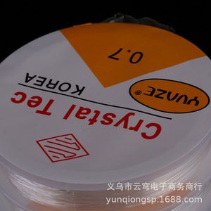 Fil élastique transparent en cristal, 10 rouleaux, pour la fabrication de bijoux - Product Image 3