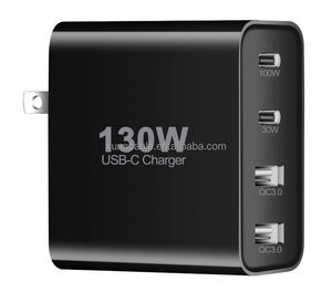 130W gan PD sạc 130W chuyển đổi pin PD sạc 130W kép PD + kép USB bốn cổng sạc trực tiếp - Product Image 3