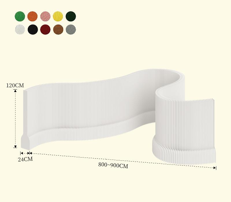 Blanc-hauteur 120 largeur 24 longueur 800-900