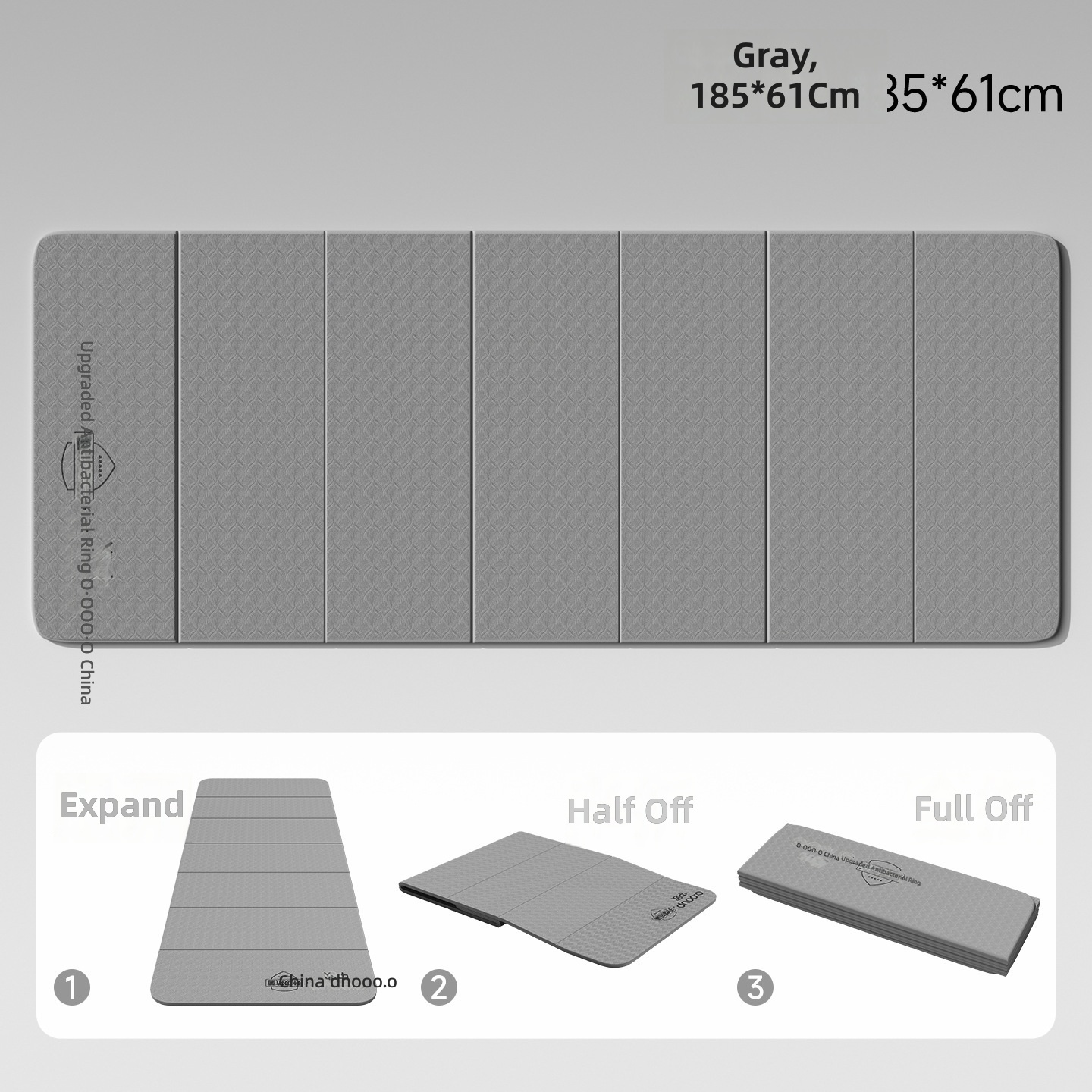 30 de réduction sur tapis de yoga - 18561 - gris