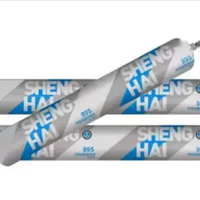 Scellant silicone neutre à séchage rapide haute résistance, adhésif polymère MS monocomposant, imperméable, pour la construction, les fenêtres en verre, les douches