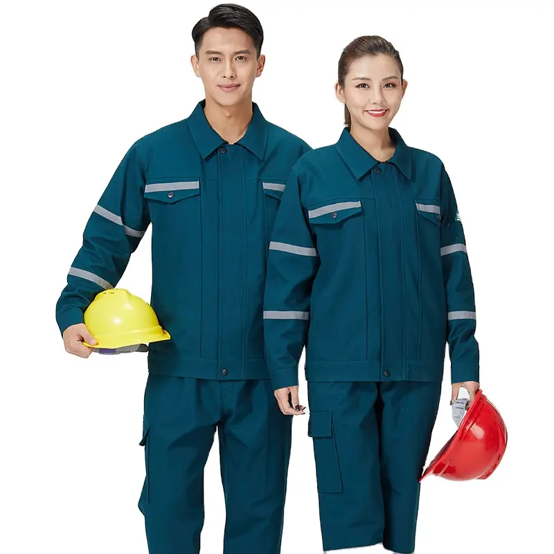 Security Guards Men Safety Pants Oem Royal Blue Spring Private Trade Workwear Used Uniforms