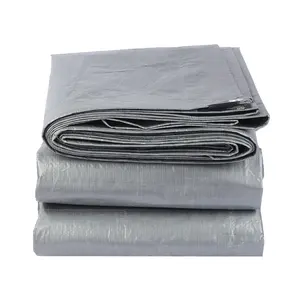 China Manufacturers Striped Tent Material Waterproof PE Tarpaulin For Awning