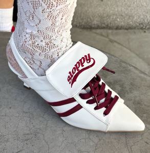 Chaussures à talons athlétiques japonaises <span class=keywords><strong>WWG</strong></span> à bout pointu, de qualité supérieure, uniques, légères et de niche, pour un usage quotidien décontracté - Product Image 5