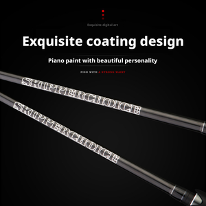 คันเบ็ดคาร์บอนสำหรับตก<span class=keywords><strong>ปลา</strong></span>บาส แบบตีไกล พร้อมด้ามจับแบบตรง/แบบไกปืน สำหรับตก<span class=keywords><strong>ปลา</strong></span>ชะโดและปลาไพค์ - Product Image 4