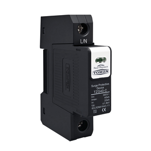 TOMZN TZG40-B/C/D 1P AC 275V 385V 420V Dispositivo di Protezione da Sovratensioni (SPD) a Schermatura 20kA 40kA 60kA Protezione da Fulmini T2 1.8kV - Product Image 2