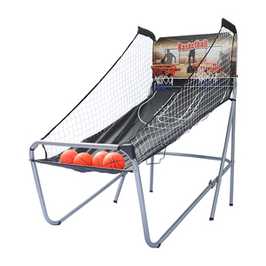 Juego de tiro personalizado Sistema de tiro doble Máquina de juegos de tiro de baloncesto Máquina de baloncesto Pop a Shot - Product Image 1