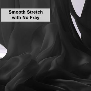 4-Way Stretch Mesh Fabric, Polyester Spandex Lightweight Sheer Mesh for Dance & Sportswear, Sewing Material - Product Image 3