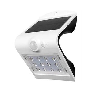 Lampada da Parete LED 3W con Pannello Solare e Sensore, 200Lm 6000K Colore Bianco, IP65, Luce Solare da Giardino con Alimentazione a Batteria - Product Image 4