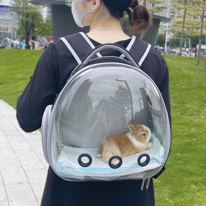 Sac de transport portable pour animaux de compagnie, chaton, lapin, perroquet, chiot, sac à dos respirant pour le transport - Product Image 1