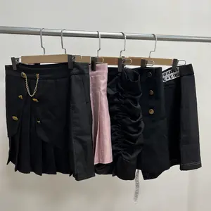 Famosa Marca Mulheres Shorts Vestido Roupas Usadas Roupas De Segunda Mão Itália Comprar Roupas Usadas Fardos De Roupas De Designer De Luxo Usadas