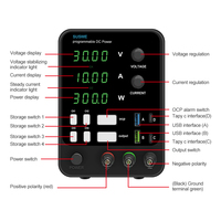 Alimentation à découpage régulée de laboratoire SUSWE 300W AC/DC 30V 10A avec affichage LED unique, protection contre les surcharges 50/60Hz pour téléphone