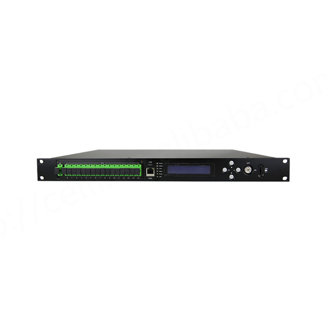 WDM 8/16 Port Optical Amplifier 1550nm EDFA for Fiber Optic Use in WiFi PON 4G Networks TCP