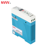 Alimentation électrique sur rail DIN MDR-20-24 12V 24V CC, entrée CA universelle, sortie 20W 24V, économique