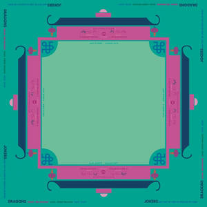 Tapis de Mahjong Décoratif pour Jeu Réduction du Bruit Monogramme Brodé Tapis de Tuile de Mahjong - Product Image 2