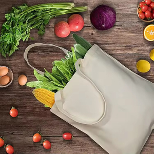 Personalized Wholesale Embroidered Large Plain Reusable Cotton Canvas <b>Shopping</b> <b>Tote</b> <b>Bag</b> With Custom Printing Logo - Product Image 4