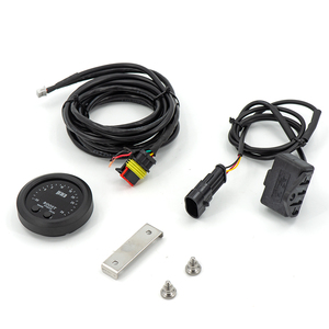 52MM S-Series impulso calibre ultra-fino redondo com luz vermelha LED Display <span class=keywords><strong>Vacuum</strong></span> <span class=keywords><strong>Gauge</strong></span> impulso Meter -30psi ~ 35PSI - Product Image 4