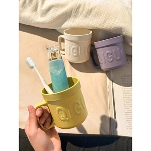 Tasse à brosse à dents créative, tasse à poignée minimaliste, tasse à brosse à dents domestique, tasse de rince-bouche - Product Image 2