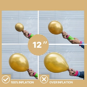 High Quality Single Latex Party <b>Balloon</b> 10-inch Chrome Metal for Christmas Halloween Valentine's Day Easter Wholesale - Product Image 6