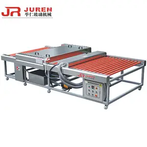 JR-QX-1200 Horizontal CNC Automatic Glass Washing Cleaning Drying Machine of Glass Processing Machinery Price lavadora de vidri