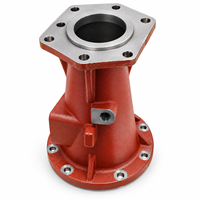 Boîtier de transmission en fonte ductile QT600-3 QT700-2, boîtier de boîte de vitesses, carter d'essieu avec usinage CNC pour systèmes de transmission