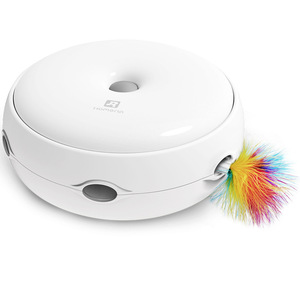 Jouet grattoir pour chat, souris en peluche électrique automatique amusante, plateau de jeu rotatif pour l'exercice des animaux - Product Image 1