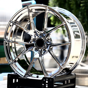 Jantes en alliage Chrome PVD APEX VS-5RS 5x130 pour Ford Mustang <span class=keywords><strong>Bentley</strong></span> <span class=keywords><strong>Continental</strong></span> <span class=keywords><strong>GT</strong></span> Porsche 911 Turbo S Porsche 911 992 - Product Image 2