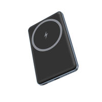 Mini banco de energía portátil de 2000mAh, estación de energía móvil de carga inalámbrica rápida con función magnética, potencia de salida de 15W