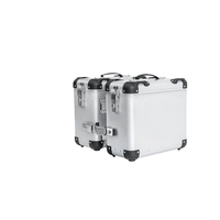 CL X7 coffre universel en alliage d'aluminium pour bagages à dégagement rapide 37L coffre latéral pour moto Suzuki Yamaha Kawasaki