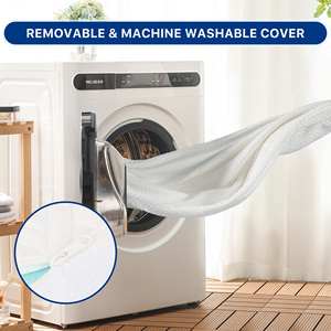 Colchón Transpirable de Espuma Viscoelástica de 3 Pulgadas con Gel Refrigerante y Funda Extraíble y Lavable - Product Image 2