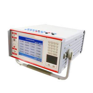 Testeur de relais à six phases 0~125V, testeur de courant à six phases, tension 0~30A, précision 0,2%, modes AC/DC/harmoniques - Product Image 1