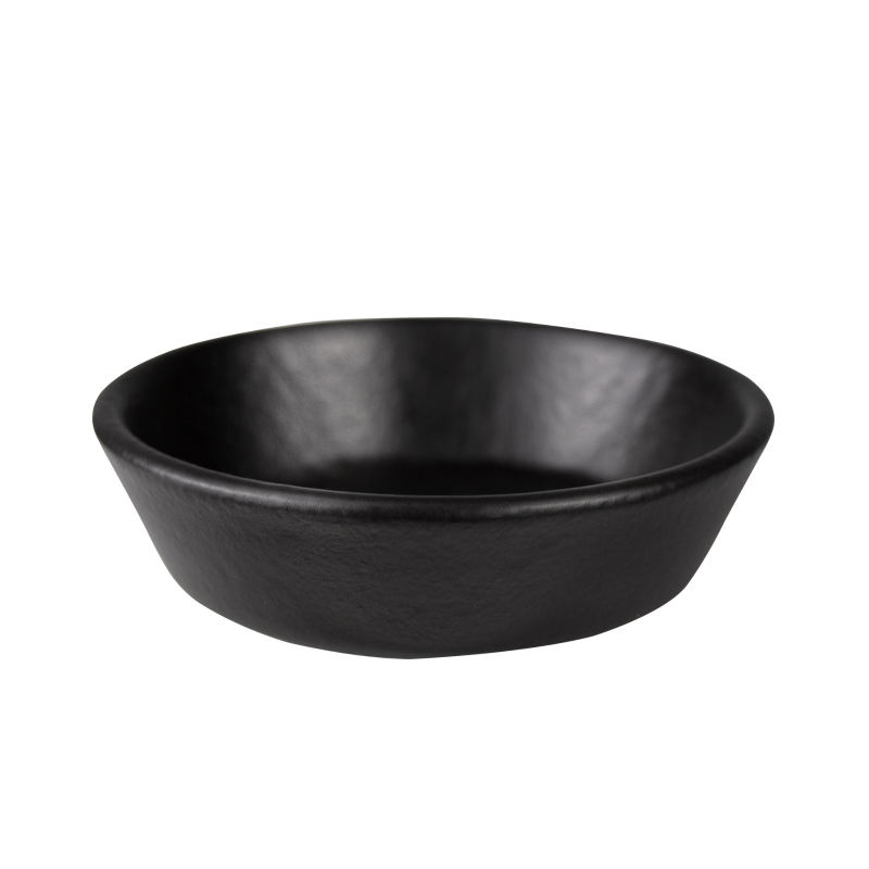 RYS0006651 Matte Black Dish 4"