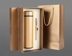 Wholesale Customized Company Corporate Giveaways & Vacuum Flask & Pen Business Gifts Set - Product Image 3