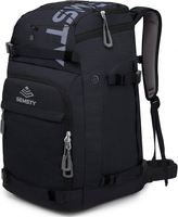 Échantillon Gratuit : Sac à Dos de Ski d'Extérieur Grande Capacité avec 4 Poches Frontales pour Vêtements, Bottes et Accessoires de Ski