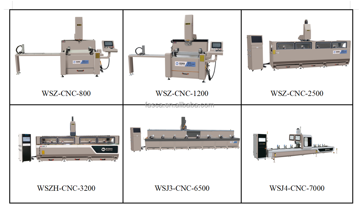 Aluminum Window CNC Machines Aluminum Door CNC Machines With Best Price