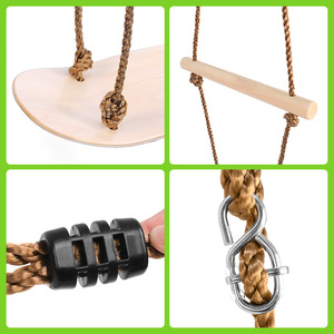 อุปกรณ์ฝึกการบูรณาการทางประสาทสัมผัสแบบแกว่งสำหรับใช้กลางแจ้งและในร่ม รับน้ำหนักได้ 200 กก. ของเล่นออกกำลังกายสำหรับสนามเด็กเล่น - Product Image 5