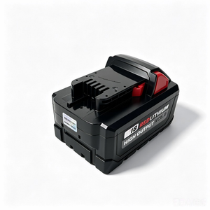 Batteries au lithium rechargeables pour outils sans fil <span class=keywords><strong>Milwaukee</strong></span> <span class=keywords><strong>M18</strong></span> 8Ah XC6.0, <span class=keywords><strong>kit</strong></span> de remplacement d'origine, haute performance - Product Image 5